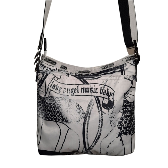 Y2K Ltd Ed L.A.M.B. x LESPORTSAC Gwen Stefani 2003 Concert Bag Crossbody - Picture 2 of 11